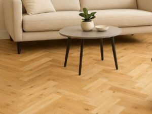 Eiken Visgraat Massief 300 x 70  Rustiek