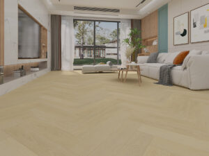 Warm oak Visgraat Dry - Back